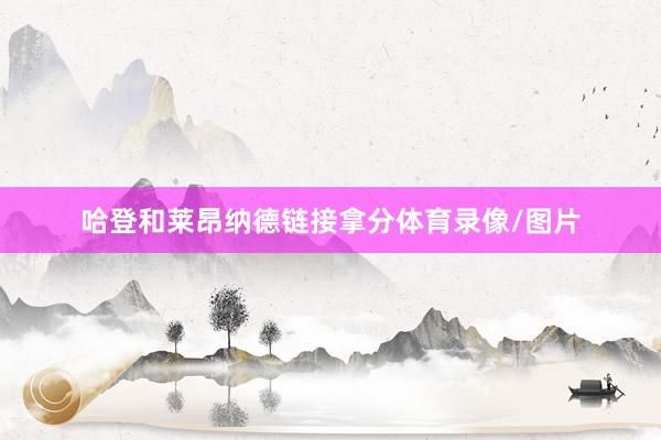 哈登和莱昂纳德链接拿分体育录像/图片