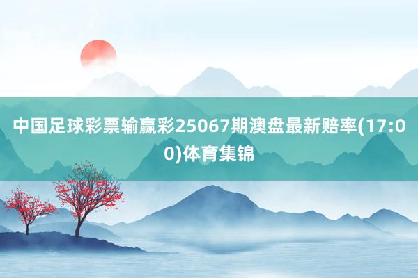 中国足球彩票输赢彩25067期澳盘最新赔率(17:00)体育集锦