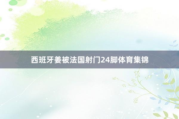 西班牙姜被法国射门24脚体育集锦