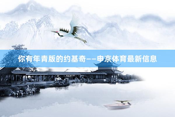 你有年青版的约基奇——申京体育最新信息