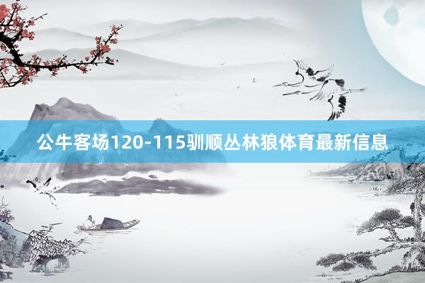 公牛客场120-115驯顺丛林狼体育最新信息